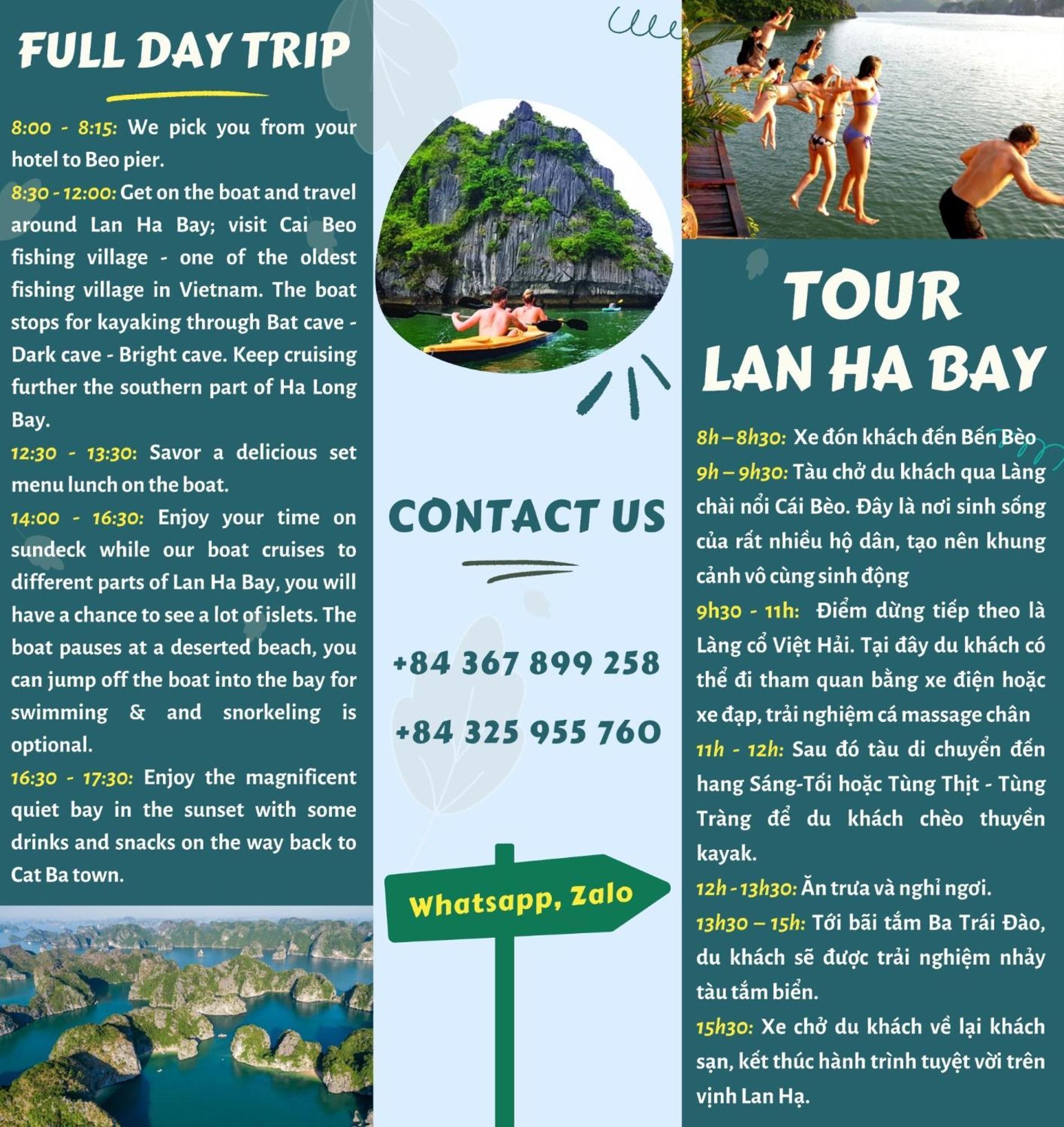 Domik Homestay - Cat Ba Dong Khe Sau Exterior foto